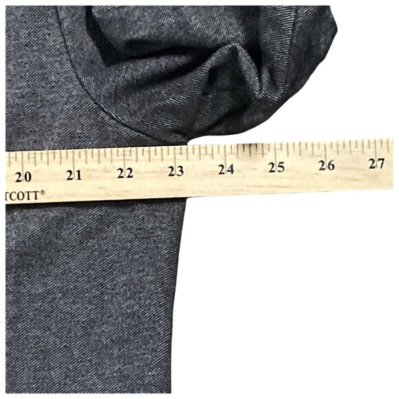 J Jill Jacket Womens XL Gray V Neck Button Pocket WEAREVER Artsy Boho Lagenlook - Picture 7 of 15